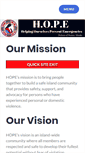 Mobile Screenshot of hope4pow.org